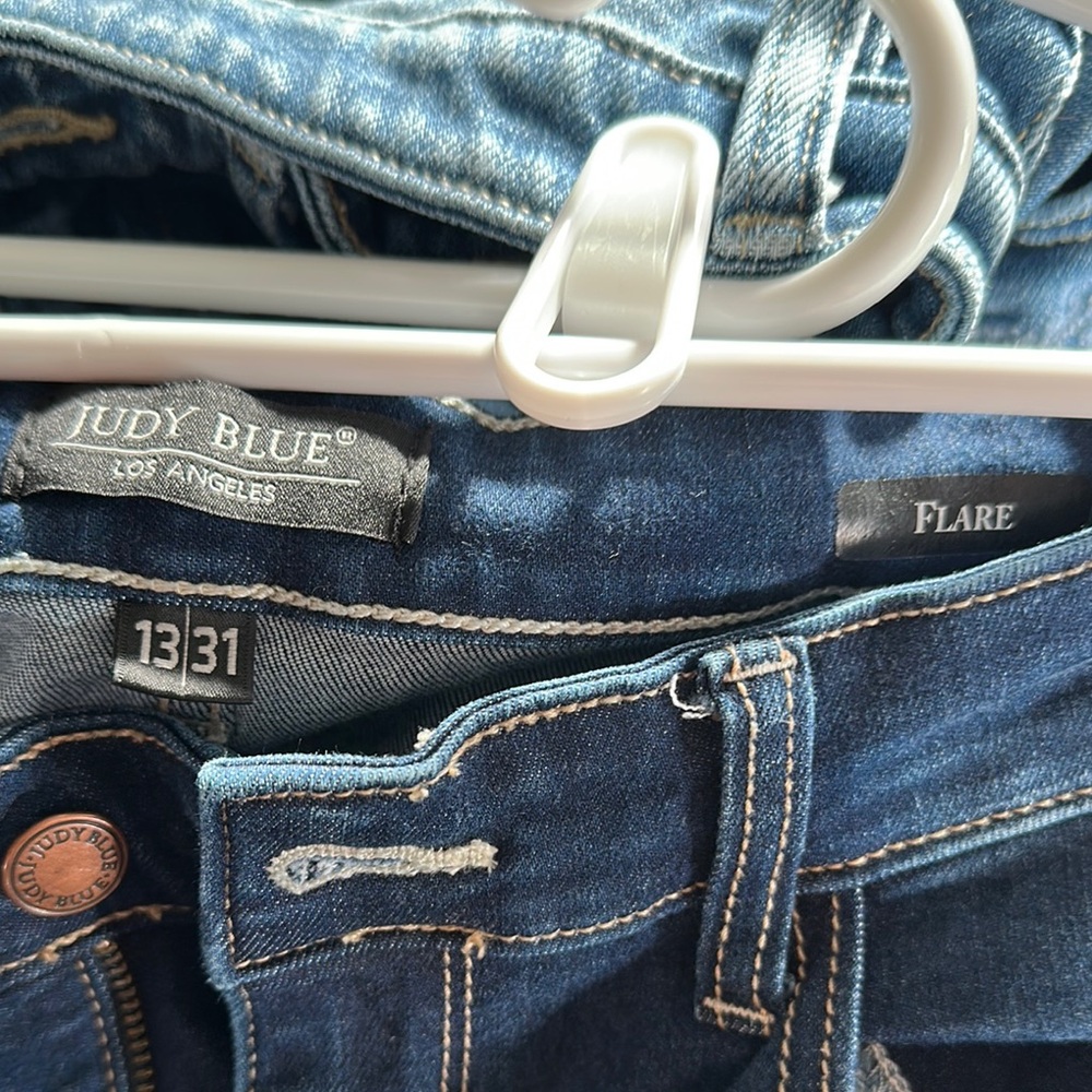 Judy Blue Women's Blue Flare Jeans